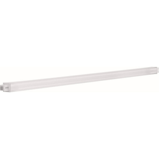 Homz Durabilt White Plastic Towel Bar 24 in L Plastic Homz Durabilt White Plastic Towel Bar 24 in L Plastic